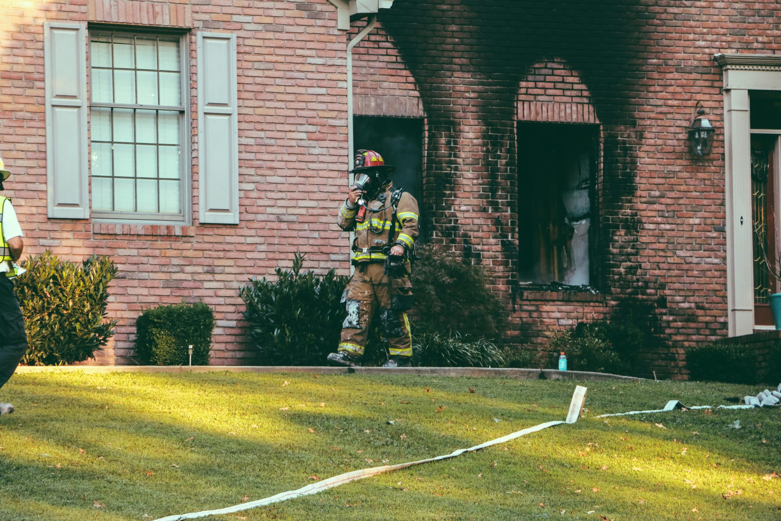 Fire damage inspection at home Marietta
